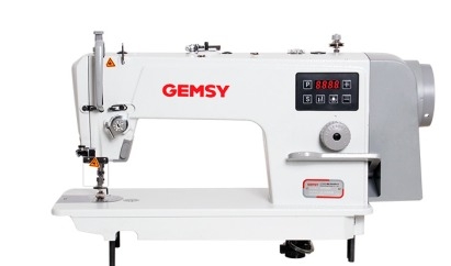 Máquina De Costura Reta 1 Agulha Direct Drive corte de linha - Gemsy  SS2-DCSG-220v