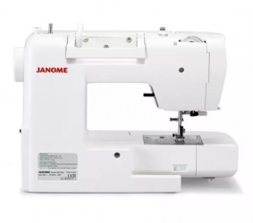 Máquina de Costura Portátil Reta 200 Pontos JANOME c/ Corte