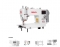 Máquina De Costura Reta 1 Agulha Direct Drive corte de linha - Gemsy  SS2-DCSG-220v