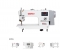 Máquina De Costura Reta 1 Agulha Direct Drive corte de linha - Gemsy  SS2-DCSG-220v