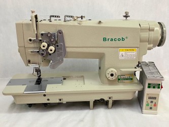 Máquina de Costura Industrial Pesponto Duplo Bracob BC 875 5 AT