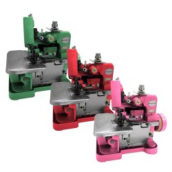 Máquina De Costura Semi Industrial Gn1-6d Portátil Rosa/Red/verde