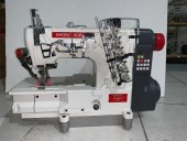 Máquina Galoneira Eletrônica Direct Drive com Corte de Linha, 3 Agulhas, Bayou