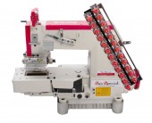 Máquina de Costura Elastiqueira 12 agulhas Cilíndrica Direct Drive Sun Special SSTC118-12064DPHSU