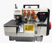 Máquina de Costura Overlock Ponto Cadeia Direct Drive MegaMak MK-F7-4X