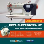 Máquina de Costura Reta Eletrônica Mega Mak MK-H7-220V