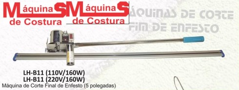 Máquina de Cortar Final De Enfesto 5" 110V ou 220V LHB11 - Alpha