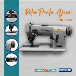 Reta Ponto Ajour - COMPLETA MK 1720- Megamak