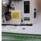 Máquina De Costura Industrial Overloque Ponto Cadeia 4 Fios Direct Drive Com Painel De Controle Integrado Ao Cabeçote