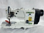 Máquina de Costura Reta Industrial de 2 Agulhas Fixas Direct Drive - Bracob BC 4420 AT