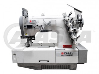 Máquina de costura Galoneira Industrial Exata F007J Completa