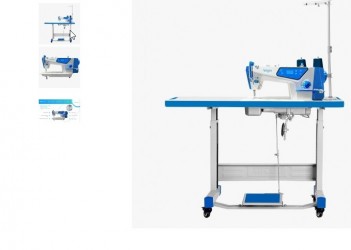 Máquina De Costura Industrial Reta Direct Drive Elgin-RT1046