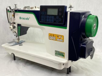 Máquina de Costura Industrial Reta Direct Drive Eletrônica Bracob BC-D9-4