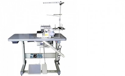 Máquina de Costura Interloque  Industrial , 2 Agulhas, 5500 ppm, 2 Looper Mk700-5 - MegaMak