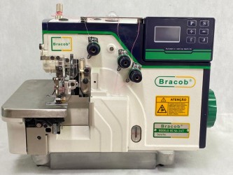 Máquina de Costura Industrial Overlock Direct Drive Bracob BC S6 3 AT