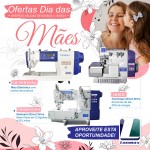 Máquina de Costura Overloque de 1 Agulha e 3 Linhas Convencional Lanmax LM-603D