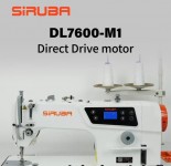 Máquina de Costura Reta Direct Drive - Siruba DL7600-M1-Q-COM cortador de Linha