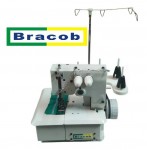 Máquina de Costura Tipo Galoneira Bracob - BC 2600 -2 Agulhas c/ Motor Acoplado 250W