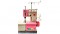 Galoneira 3 Agulhas Semi Industrial Pink- Bracob Baby