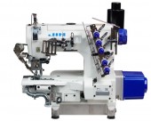 Máquina De Costura Galoneira Cobertura Cilindrica Com Refilador E Sucção Elétrica F1CH364/SM  Juki Jin